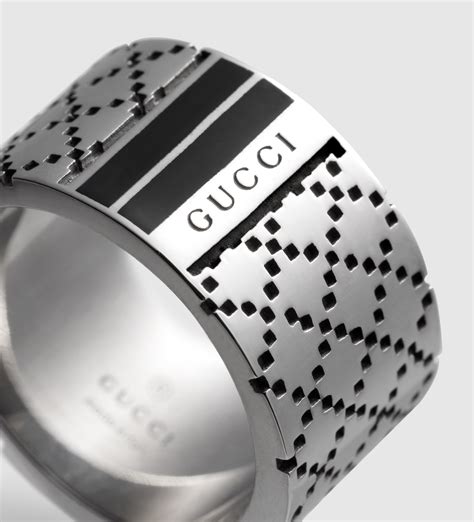 gucci wedding bands for men|Gucci siver irng men.